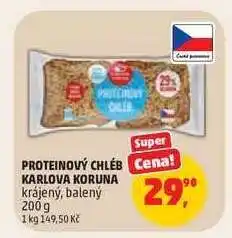 Penny Market PROTEINOVÝ CHLÉB KARLOVA KORUNA nabídka