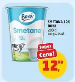 Penny Market SMETANA 12% BONI nabídka