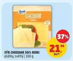 Penny Market SÝR CHEDDAR 50% BONI nabídka