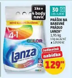 Penny Market Prášek na barevné prádlo Lanza nabídka