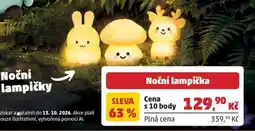 Penny Market Noční lampička nabídka