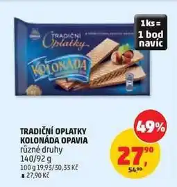 Penny Market TRADIČNÍ OPLATKY KOLONÁDA OPAVIA nabídka
