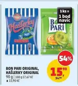 Penny Market BON PARI ORIGINAL, HAŠLERKY ORIGINAL nabídka
