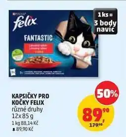 Penny Market KAPSIČKY PRO KOČKY FELIX nabídka