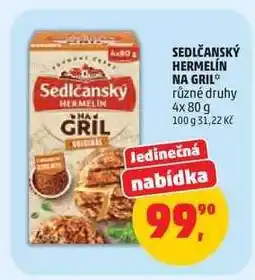 Penny Market Sedlčanský hermelín na gril nabídka