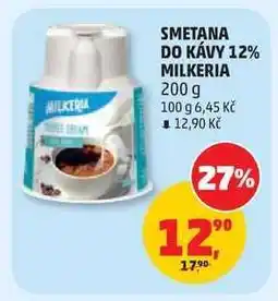 Penny Market SMETANA DO KÁVY 12% MILKERIA nabídka