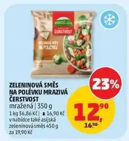 Penny Market ZELENINOVÁ SMĚS NA POLÉVKU MRAZIVÁ ČERSTVOST nabídka