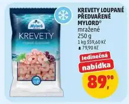 Penny Market KREVETY LOUPANÉ PŘEDVAŘENÉ MYLORD nabídka