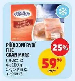 Penny Market PŘÍRODNÍ RYBÍ FILÉ GRAN MARE nabídka