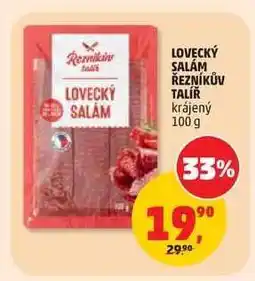 Penny Market LOVECKÝ SALÁM ŘEZNÍKŮV TALÍŘ nabídka