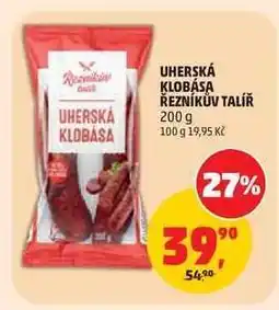 Penny Market UHERSKÁ KLOBÁSA ŘEZNÍKŮV TALÍŘ nabídka