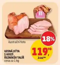 Penny Market Uzená kýta s kostí Řezníkův talíř nabídka