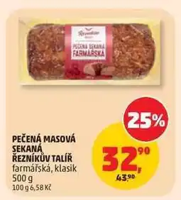 Penny Market Pečená masová sekaná Řezníkův talíř nabídka