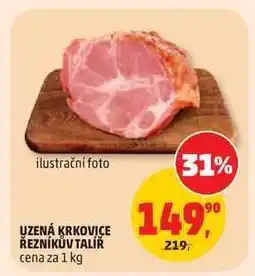 Penny Market Uzená krkovice Řezníkův talíř nabídka