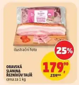 Penny Market Oravská slanina Řezníkův talíř nabídka