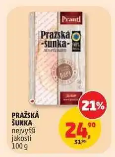 Penny Market PRAŽSKÁ ŠUNKA nabídka