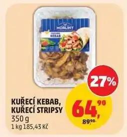Penny Market KUŘECÍ KEBAB, KUŘECÍ STRIPSY nabídka