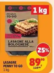 Penny Market LASAGNE PENNY TO GO nabídka
