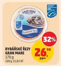 Penny Market RYBÁŘSKÉ ŘEZY GRAN MARE nabídka