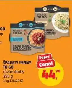Penny Market ŠPAGETY PENNY TO GO nabídka