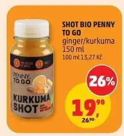 Penny Market SHOT BIO PENNY TO GO nabídka