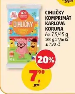 Penny Market CIHLIČKY KOMPRIMÁT KARLOVA KORUNA nabídka