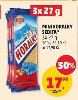 Penny Market MINIHORALKY SEDITA nabídka