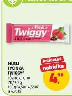 Penny Market Müsli Tyčinka Twiggy nabídka