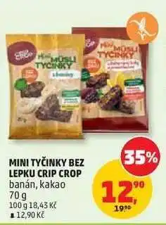 Penny Market MINI TYČINKY BEZ LEPKU CRIP CROP nabídka