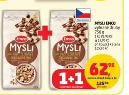 Penny Market MYSLI EMCO vybrané druhy nabídka