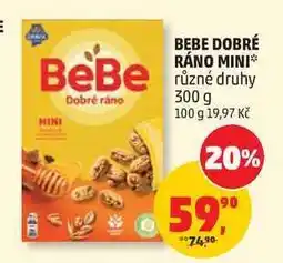 Penny Market BeBe Dobré ráno mini nabídka