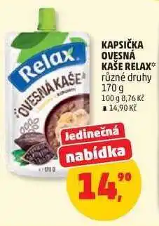 Penny Market Kapsička ovesná kaše Relax nabídka