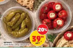 Penny Market Antipasti různé druhy nabídka
