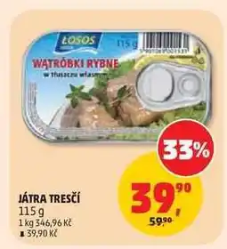 Penny Market Játra tresčí nabídka