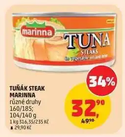 Penny Market TUŇÁK STEAK MARINNA nabídka