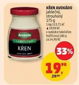 Penny Market KŘEN AVOKÁDO jablečný, strouhaný nabídka