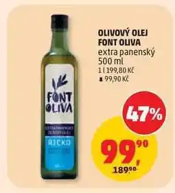 Penny Market OLIVOVÝ OLEJ FONT OLIVA nabídka