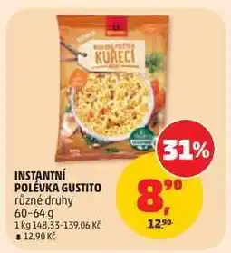 Penny Market INSTANTNÍ POLÉVKA GUSTITO nabídka