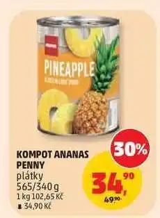 Penny Market KOMPOT ANANAS PENNY nabídka