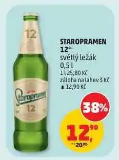 Penny Market Staropramen 12 světlý ležák nabídka