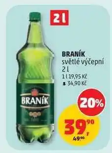 Penny Market BRANÍK světlé výčepní 2 l nabídka