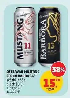 Penny Market Ostravar, Mustang, Černá Barbora nabídka