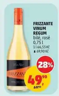 Penny Market FRIZZANTE VINUM REGUM bílé, rosé 0,75 l nabídka