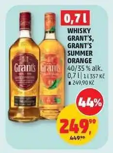 Penny Market WHISKY GRANT'S, GRANT´S SUMMER ORANGE nabídka