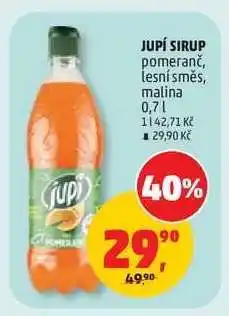 Penny Market Jupí sirup nabídka