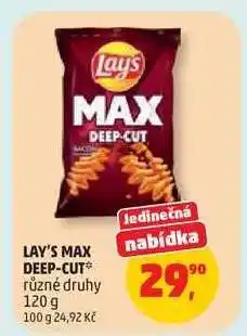 Penny Market LAY'S MAX DEEP-CUT nabídka