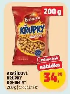Penny Market ARAŠÍDOVÉ KŘUPKY BOHEMIA nabídka