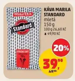 Penny Market KÁVA MARILA STANDARD nabídka