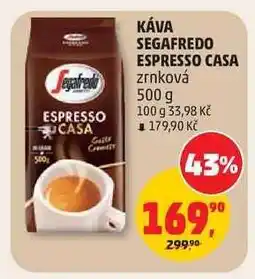 Penny Market KÁVA SEGAFREDO ESPRESSO CASA nabídka