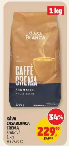 Penny Market KÁVA CASABLANCA CREMA nabídka